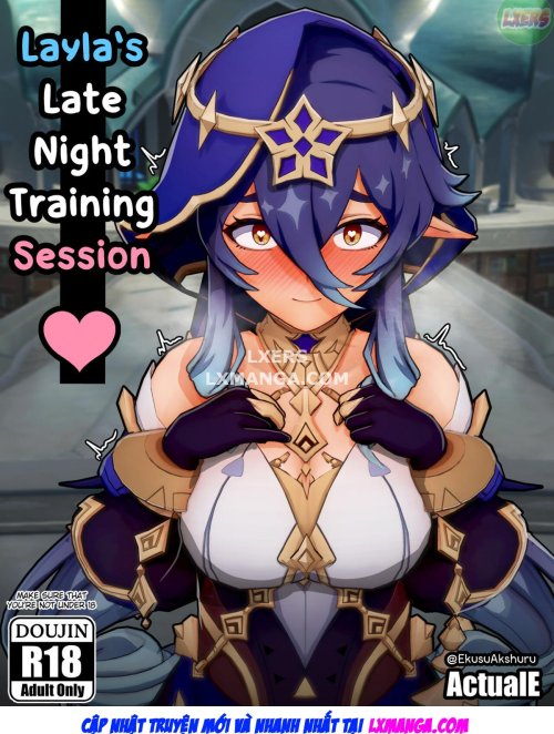 Layla's Late Night Training Session